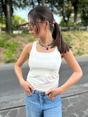 Top bianco Kogea