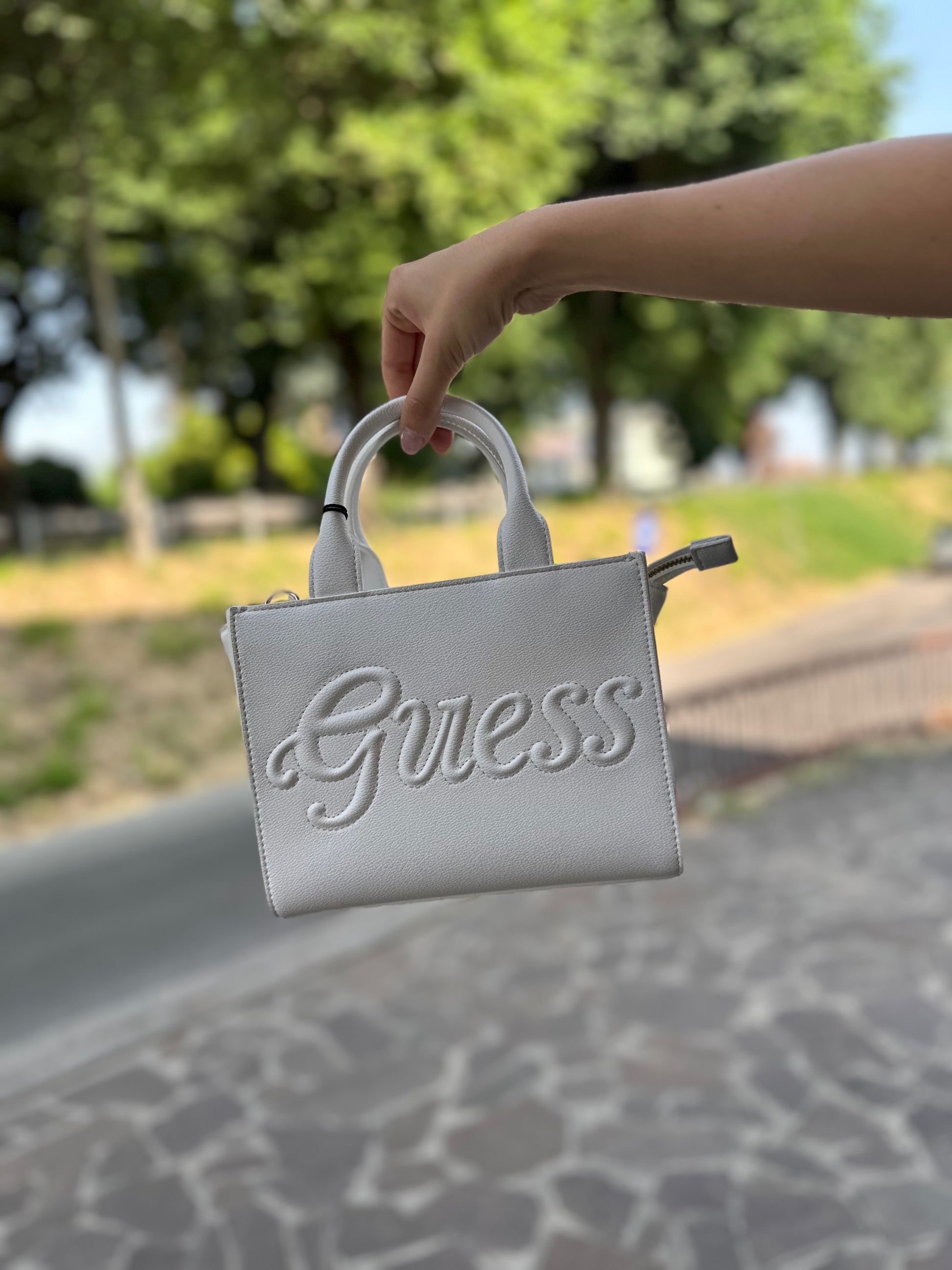 Borsa Bianca Glow